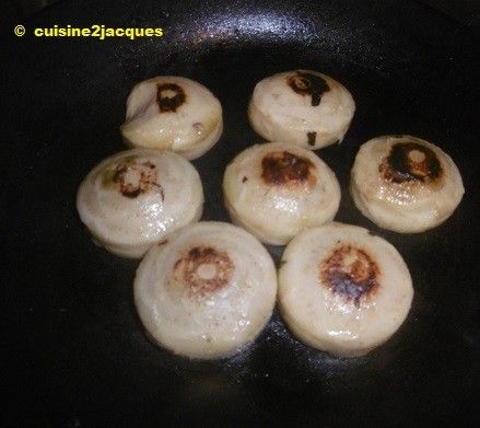 Fonds  d'artichauts  aux champignons & lardons (3/5)