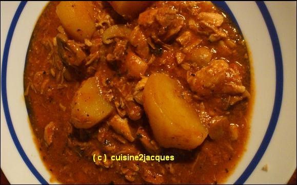 Sauté  de  dinde  ( 3/3 )