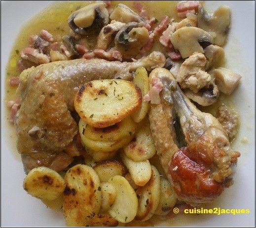 Pintade Et Champignons ( 2 )