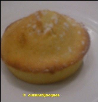 Mini    cakes  ronds   au  citron  ( 4/4 )