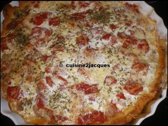 Tarte Au Thon Et Tomates ( 5/5 )