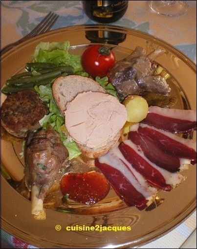 Ma  salade  périgourdine  ( 3/3 )