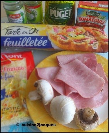 Pizza  forestière  ( 2/6 )